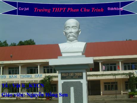 Bài giảng Vật lí 10 (cơ bản) - Tiết 49, Bài 30: Quá trình đẳng tích. Định luật Sác-lơ - Nguyễn Hồng Sơn